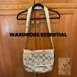 Coach large crossbody bag